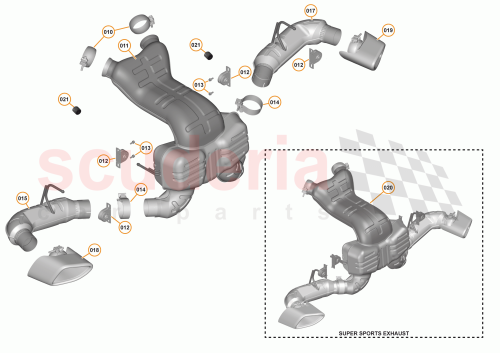 Part Diagram for McLaren 00RE024