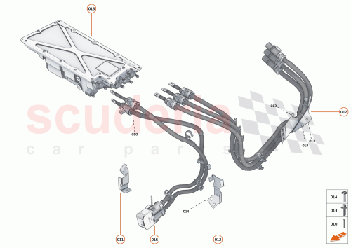 Part Diagram for McLaren 16JA054CP