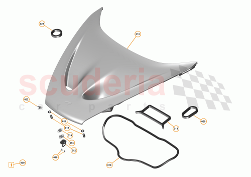 Part Diagram for McLaren 00RC010