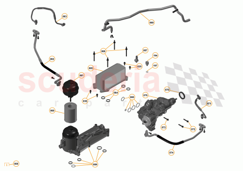 Part Diagram for McLaren 11F2172CP