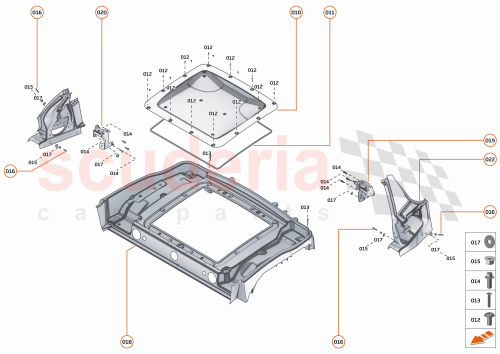 Part Diagram for McLaren 14AB519SP