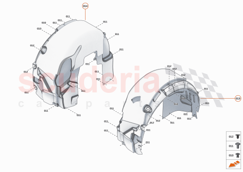Part Diagram for McLaren 00RA146