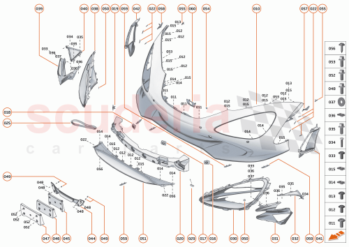 Part Diagram for McLaren 28AA105CP