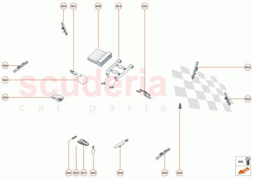 Part Diagram for McLaren 16MA396CP