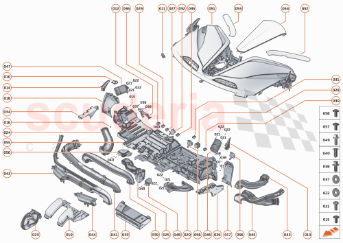 Part Diagram for McLaren 00RB133