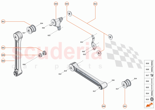 Part Diagram for McLaren 00RC061