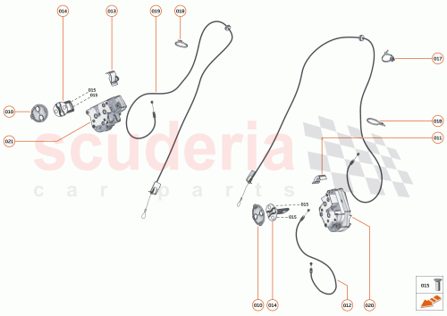 Part Diagram for McLaren 23AE246CP