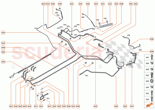 Part Diagram for McLaren 13LA026CP