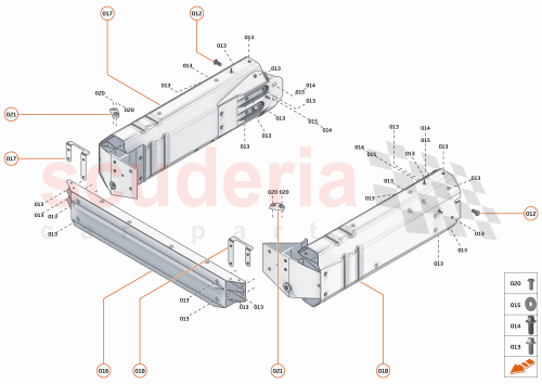 Part Diagram for McLaren 13AB157RP