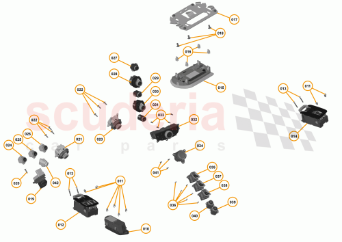 Part Diagram for McLaren 14MA358CP