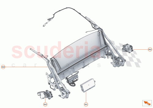 Part Diagram for McLaren 14AB478SP