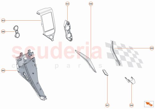 Part Diagram for McLaren 14NB920CP