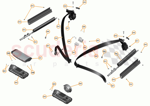 Part Diagram for McLaren 11N2525CP