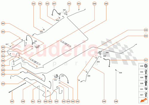 Part Diagram for McLaren 15CA148CP