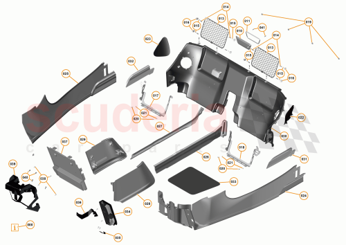 Part Diagram for McLaren 11N1491CP