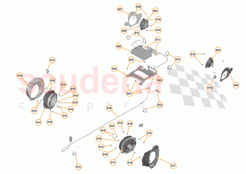 Part Diagram for McLaren 13M1030CP