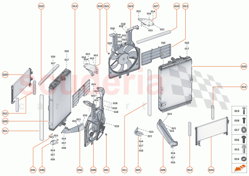 Part Diagram for McLaren 14LA058CP