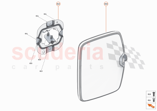 Part Diagram for McLaren 16MA508CP