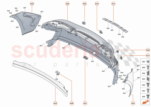 Part Diagram for McLaren 13AC048RP