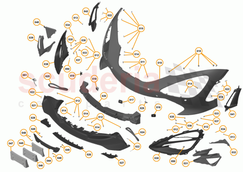 Part Diagram for McLaren 14AA959CP