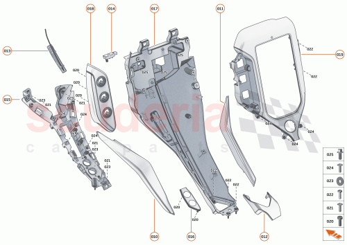 Part Diagram for McLaren 28NA282CP