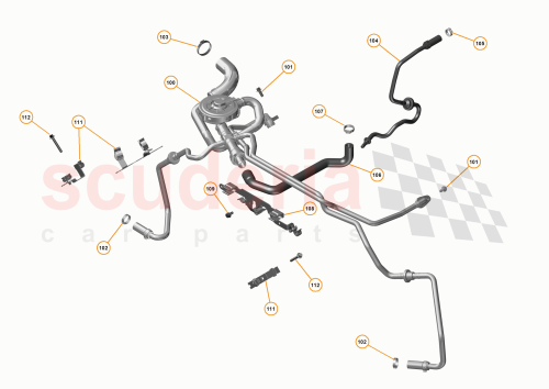 Part Diagram for McLaren 11F0991CP