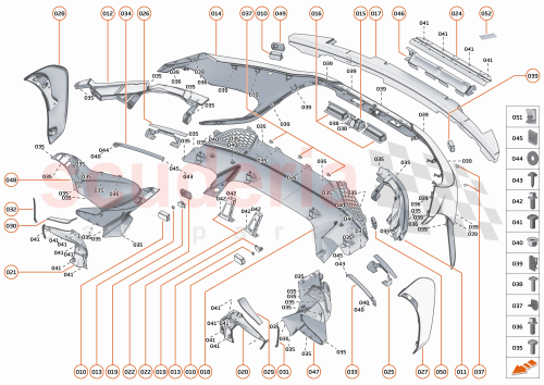 Part Diagram for McLaren 14AA903RP