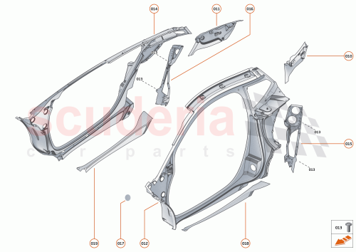 Part Diagram for McLaren 16AE095CP