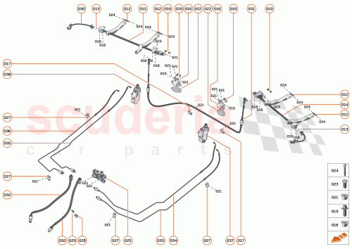 Part Diagram for McLaren 23AD285CP