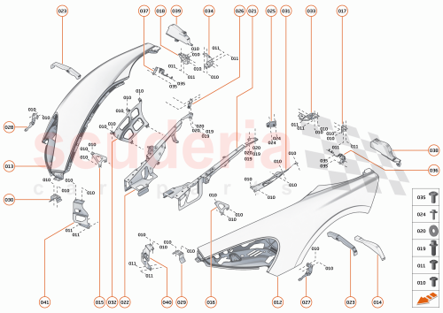 Part Diagram for McLaren 31AA214CP