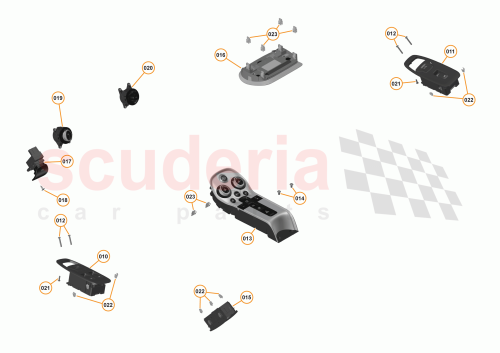 Part Diagram for McLaren 13M0831CP