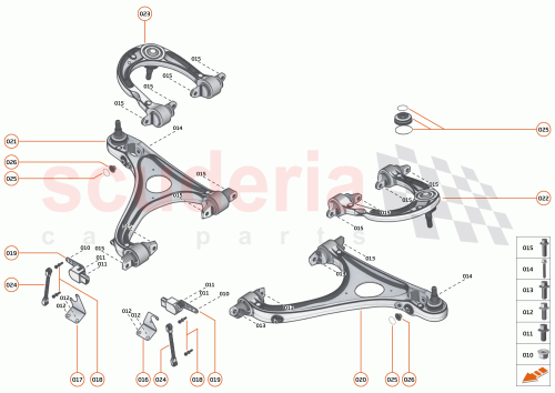 Part Diagram for McLaren 16BA454CP