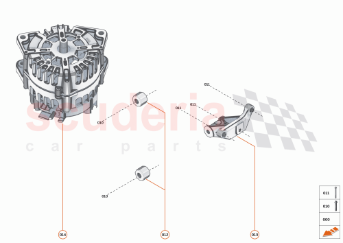 Part Diagram for McLaren 11F1794CP