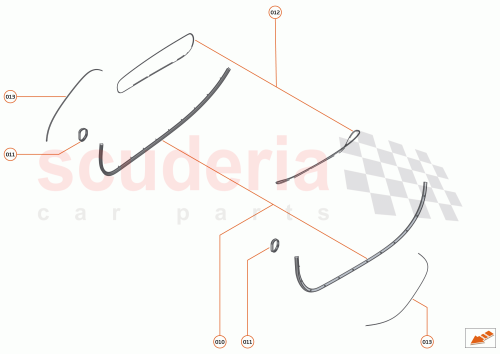 Part Diagram for McLaren 26AD012SP