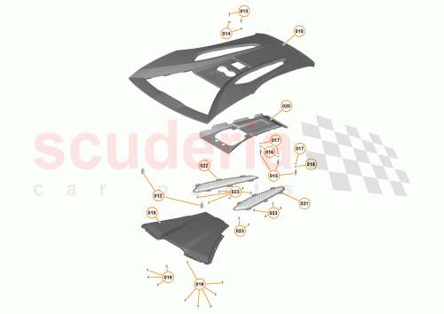 Part Diagram for McLaren 13A6249CP