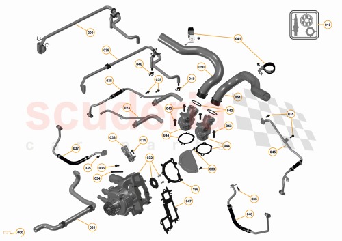 Part Diagram for McLaren 11F0692CP