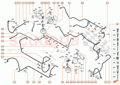 Part Diagram for McLaren 00RG062