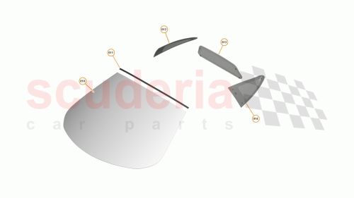 Part Diagram for McLaren 11A3463CP