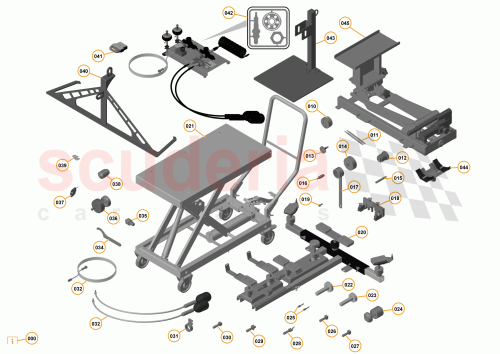 Part Diagram for McLaren 11F0749CP