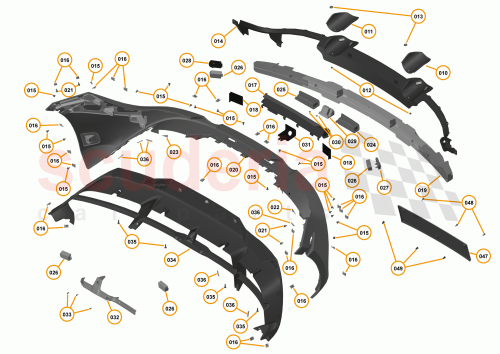Part Diagram for McLaren 14A3064CP