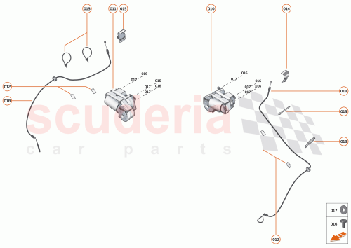 Part Diagram for McLaren 26AB795SP