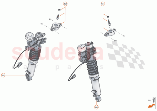 Part Diagram for McLaren 15BA012CP