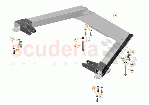 Part Diagram for McLaren 00RA001