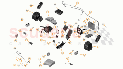 Part Diagram for McLaren 11M2862CP