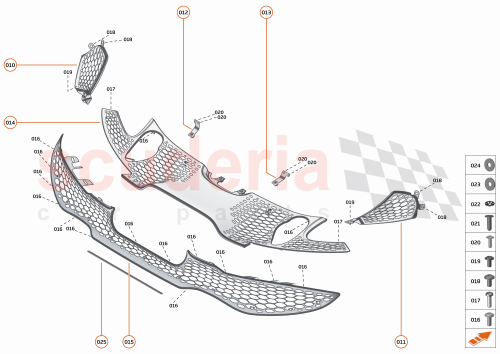 Part Diagram for McLaren 14AB884RP