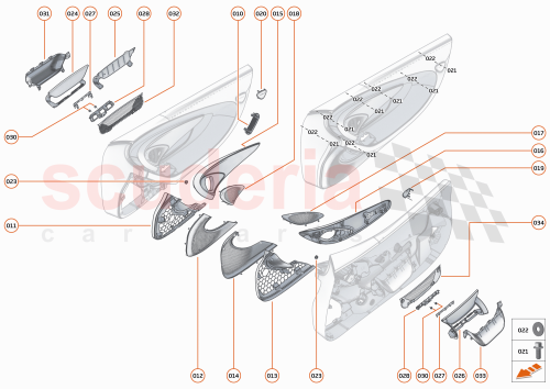 Part Diagram for McLaren 31NA078CP