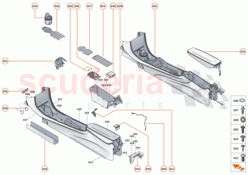 Part Diagram for McLaren 13NA388CP