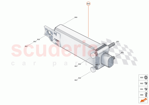 Part Diagram for McLaren 14MA118CP