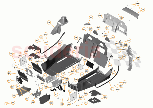Part Diagram for McLaren 11N0506SP