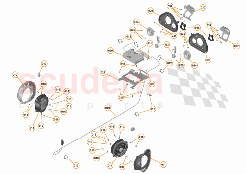 Part Diagram for McLaren 13M1625SP